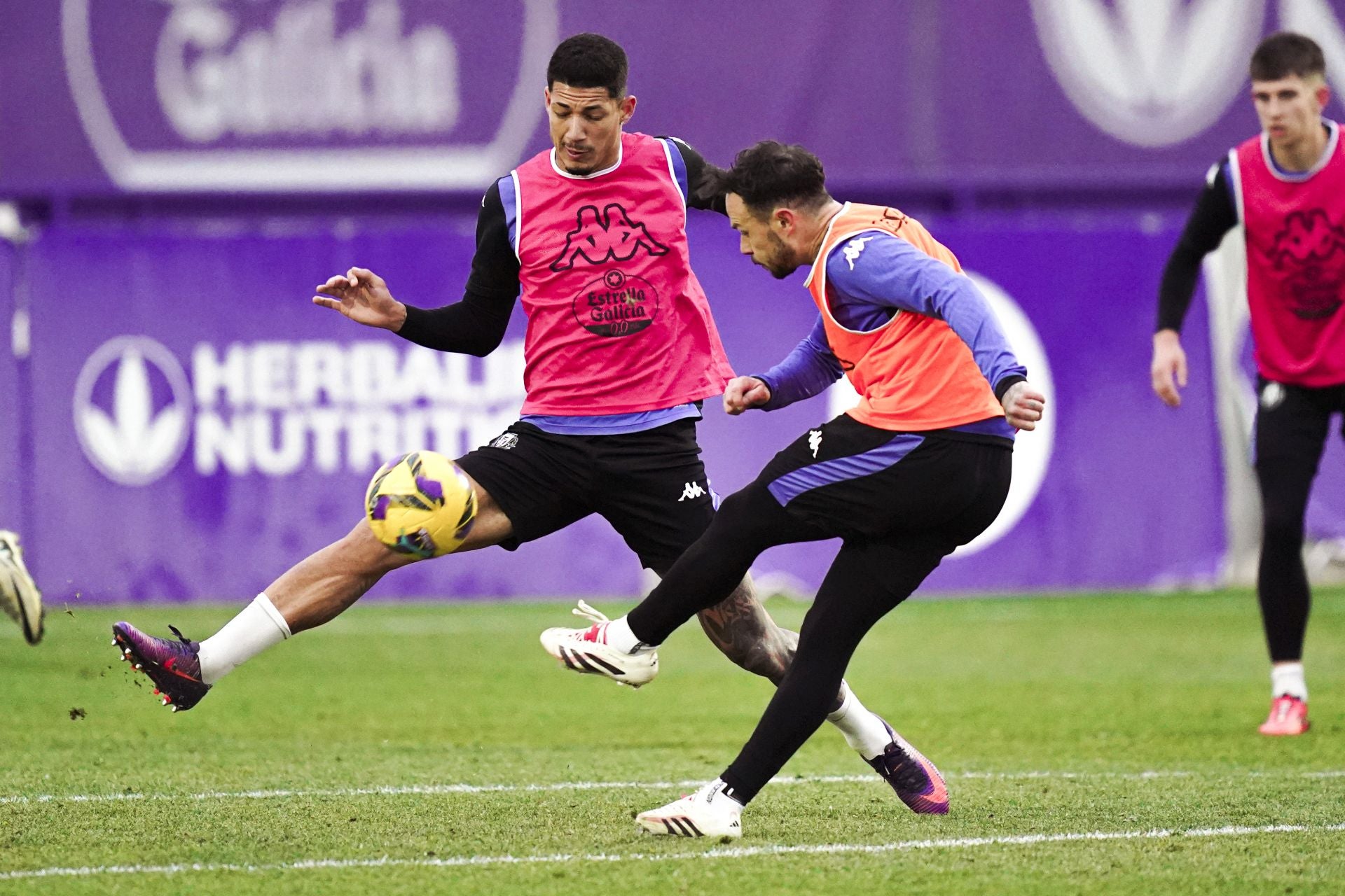 Las imágenes de la vuelta a los entrenamientos del Real Valladolid tras el parón de Navidad