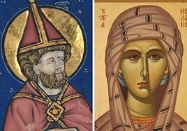 San Silvestre y Santa Melania.