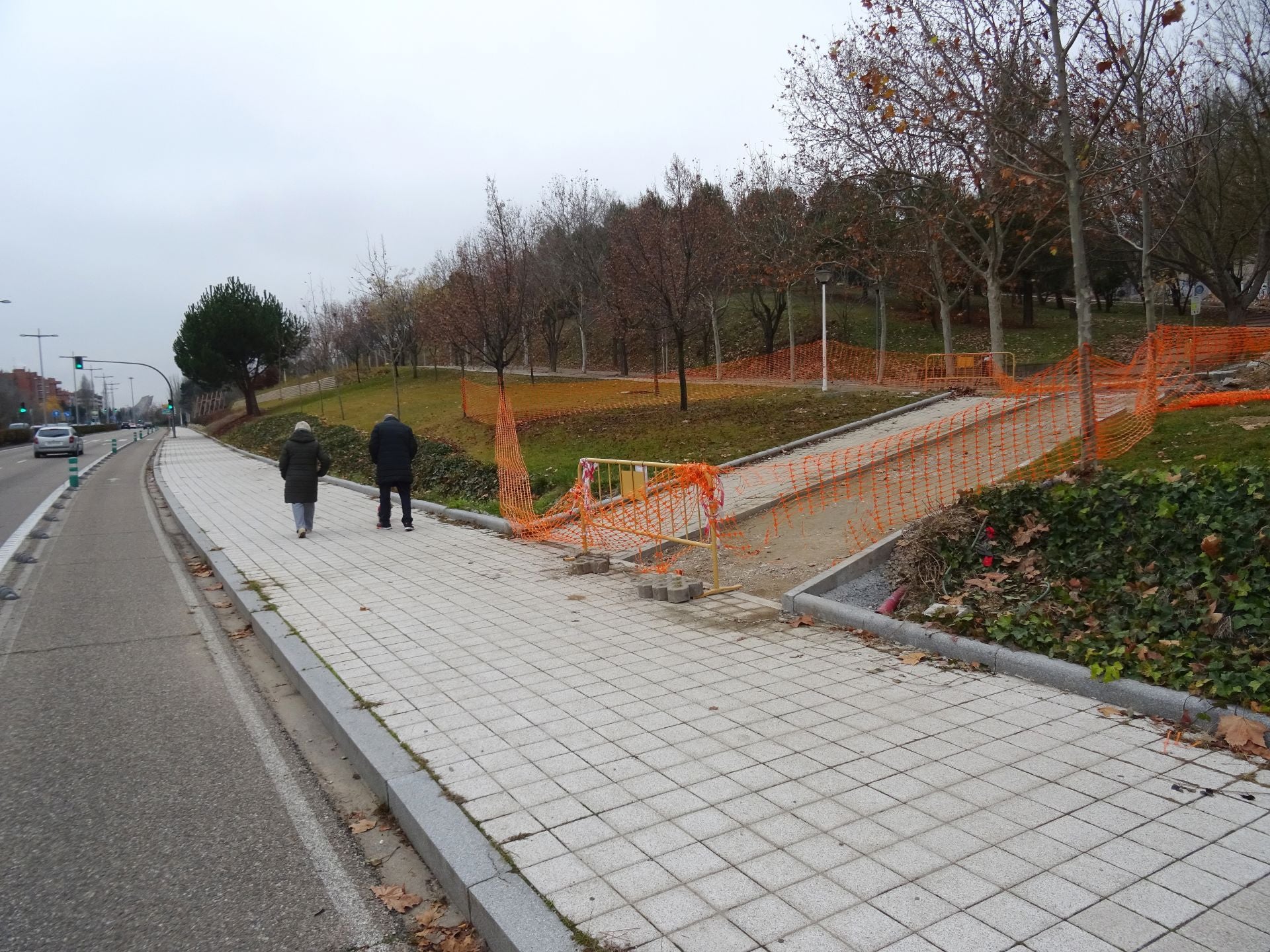 Un recorrido en imágenes por el carril bici de Parquesol