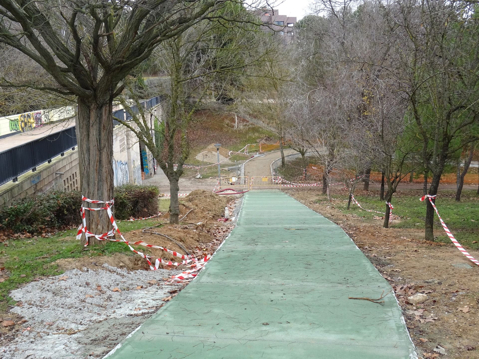 Un recorrido en imágenes por el carril bici de Parquesol