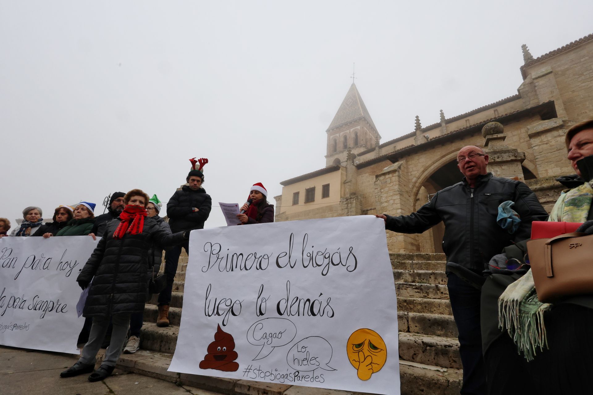 Paredes de Nava, contra la planta de biogás