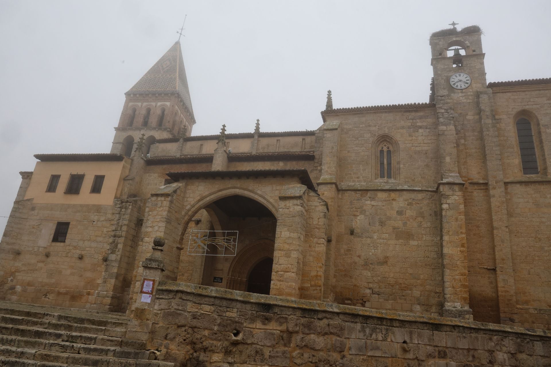 Niebla para despedir el año en Palencia