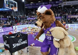 Éxito de la lluvia de peluches en Palencia