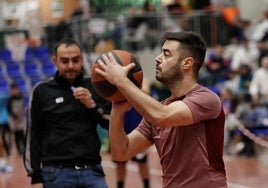 El ganador, Gonzalo Aranzana, en uno de sus tiros.