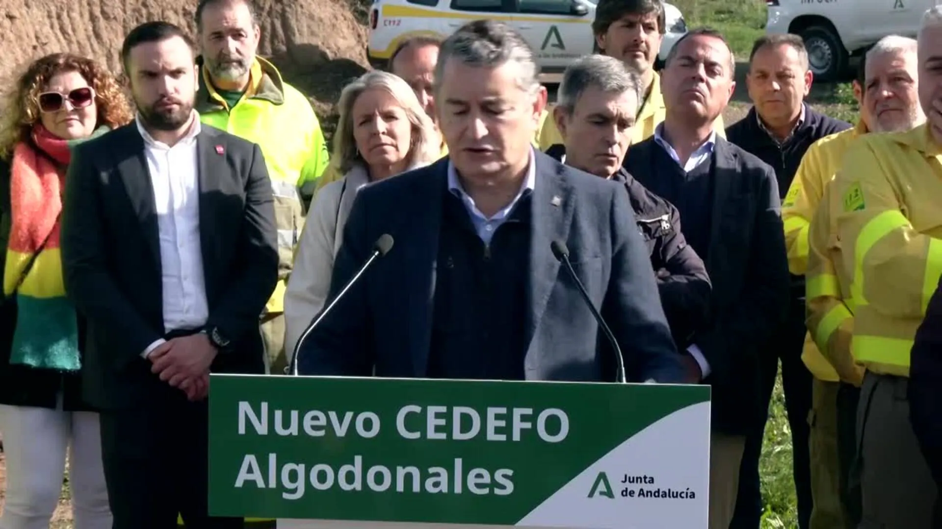 La Junta invierte 7,4 millones de euros en un nuevo Centro de Defensa Forestal de Cádiz