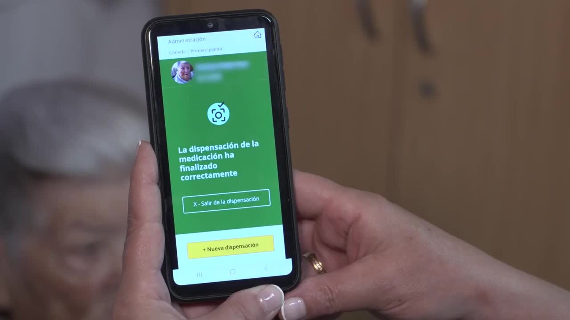 Una aplicación reduce los posibles errores en la administración de medicamentos en residencias