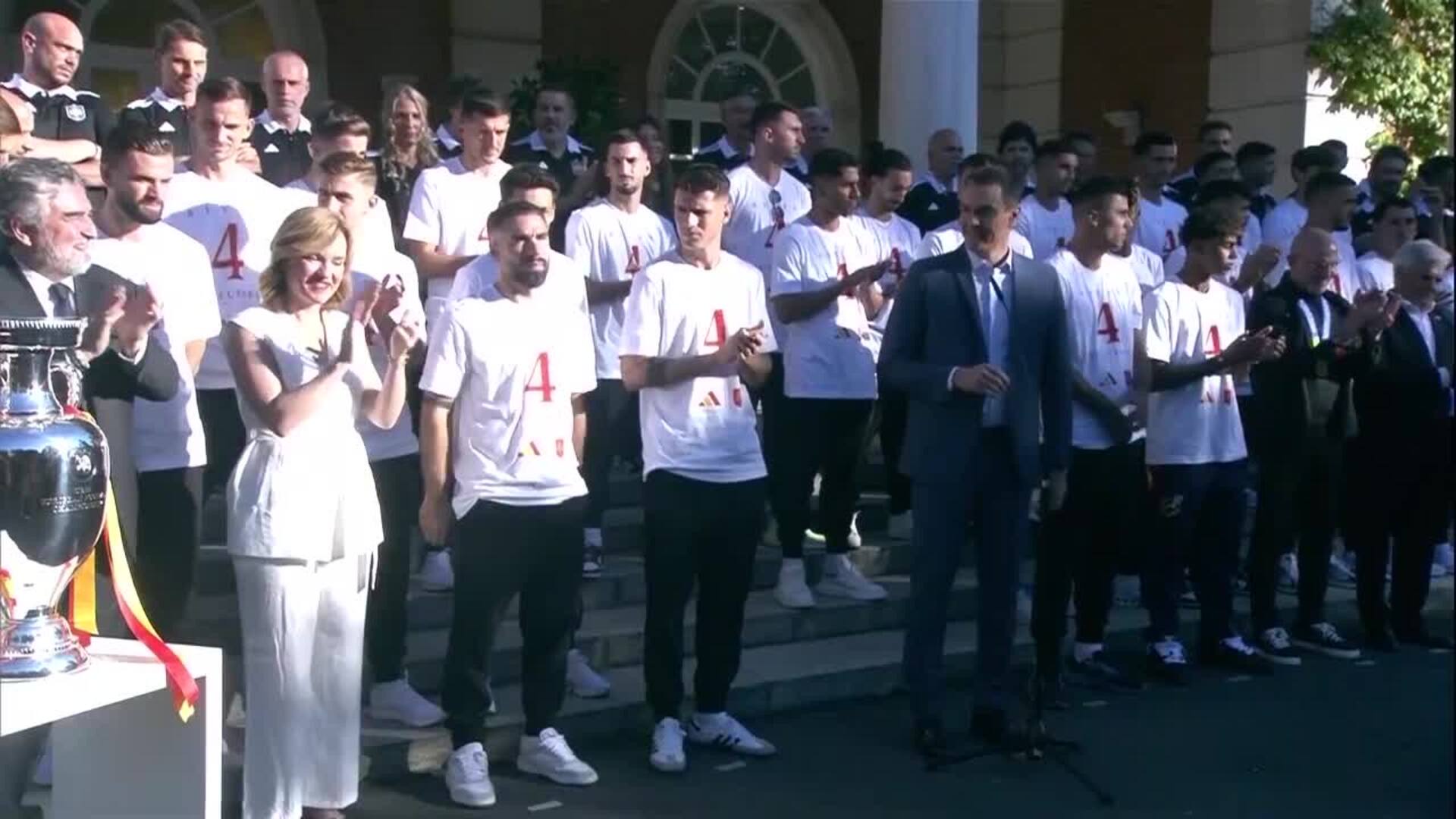 Pedro Sánchez: "Gracias por haber mostrado la mejor versión de España"