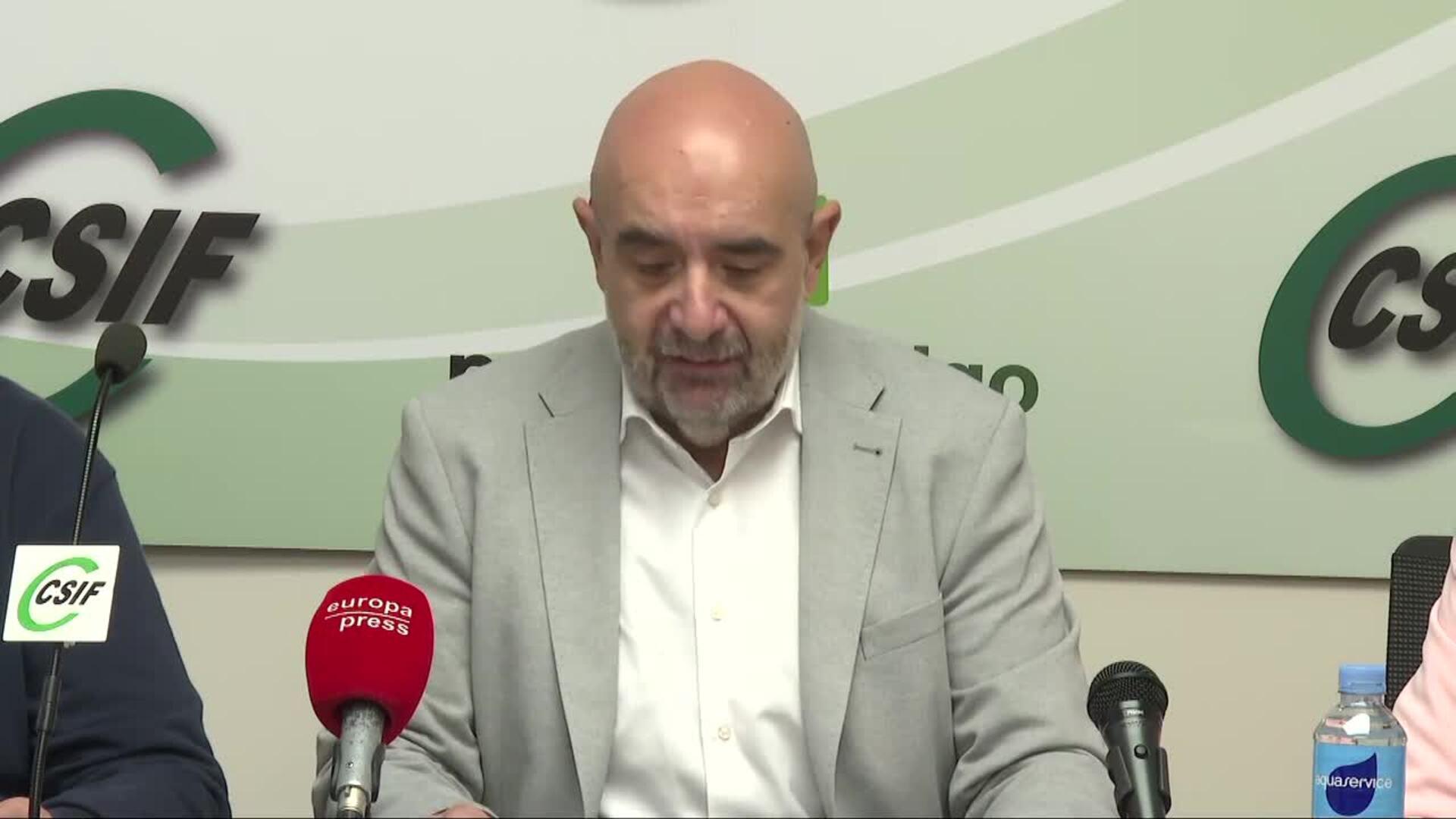 CSIF advierte del "colapso" que sufrirán los centros sanitarios por la falta de personal