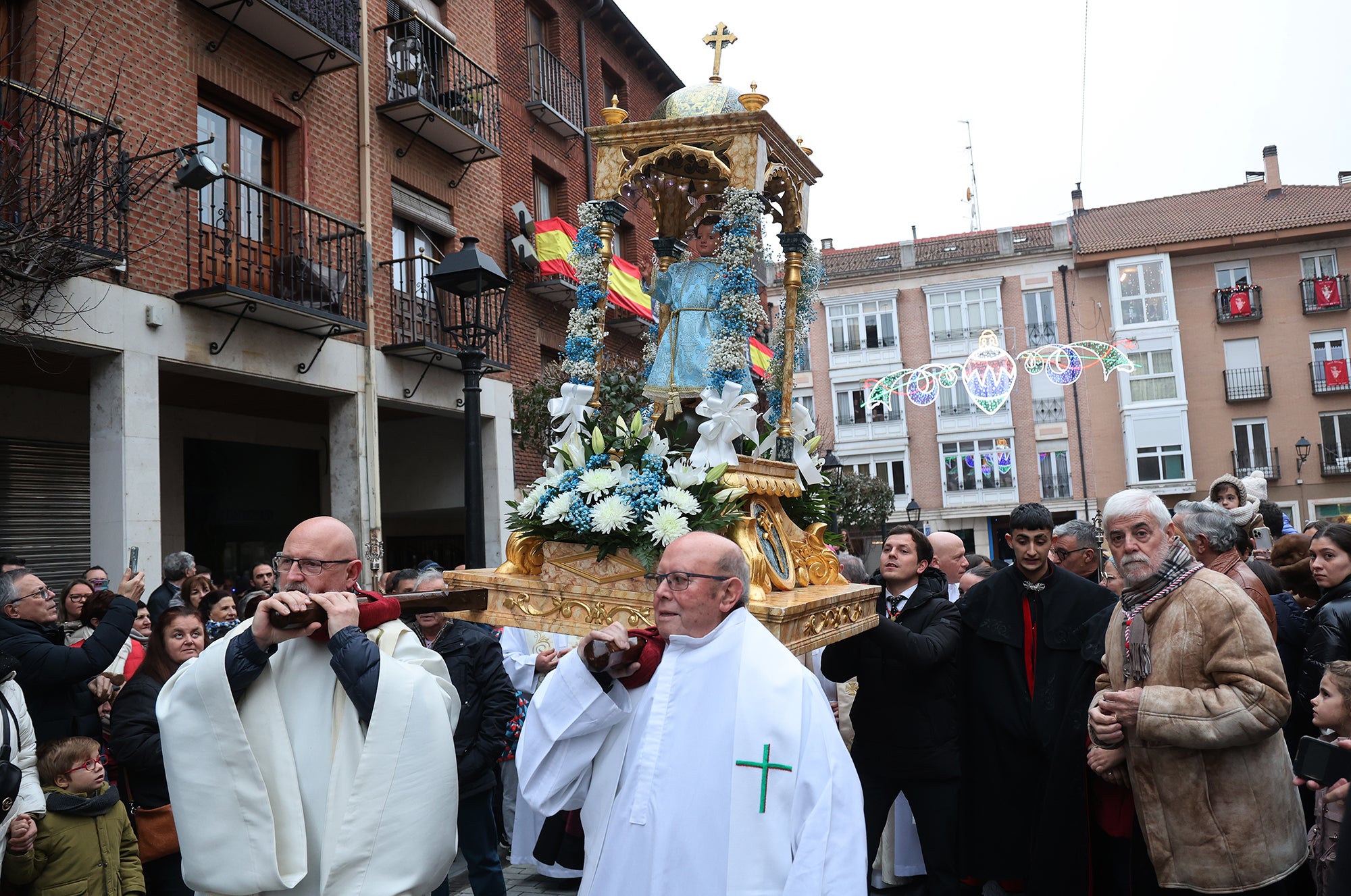 Así ha sido el Bautizo del Niño en Palencia