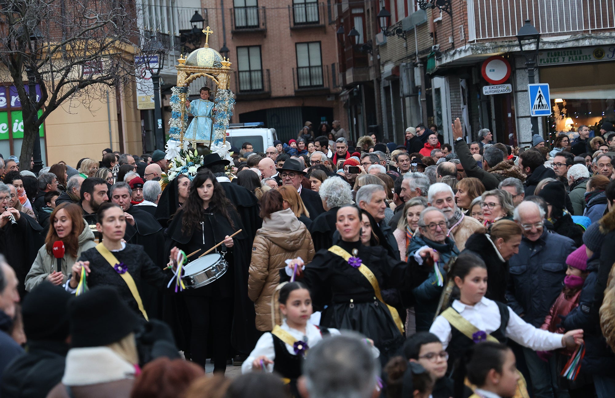 Así ha sido el Bautizo del Niño en Palencia