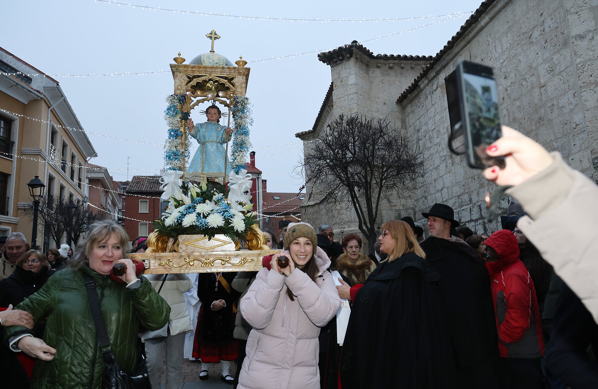 Así ha sido el Bautizo del Niño en Palencia