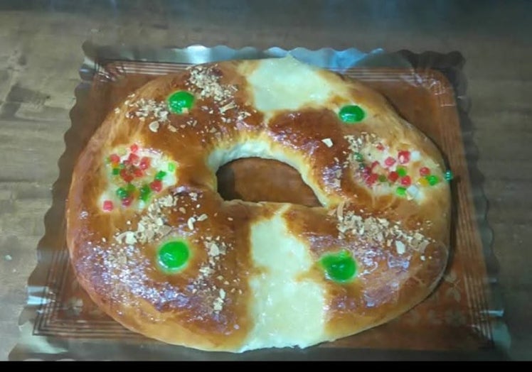 Roscón de la Pastelería Burgueño de Medina del Campo