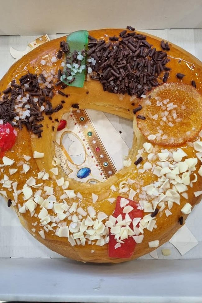 Roscón de Reyes de Pan y Pastel de Zaratán