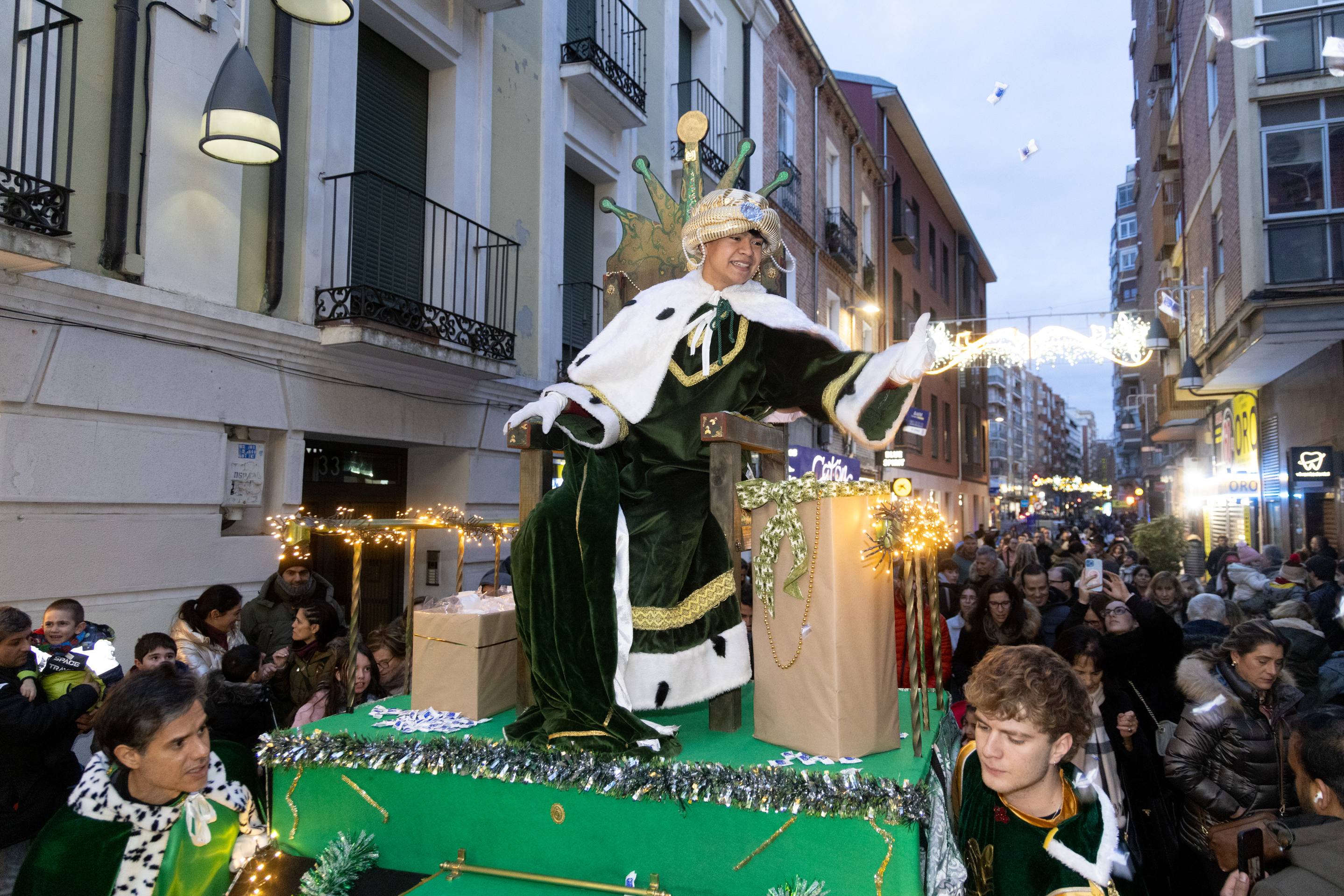 Los Reyes Magos ya se dejan ver por Valladolid