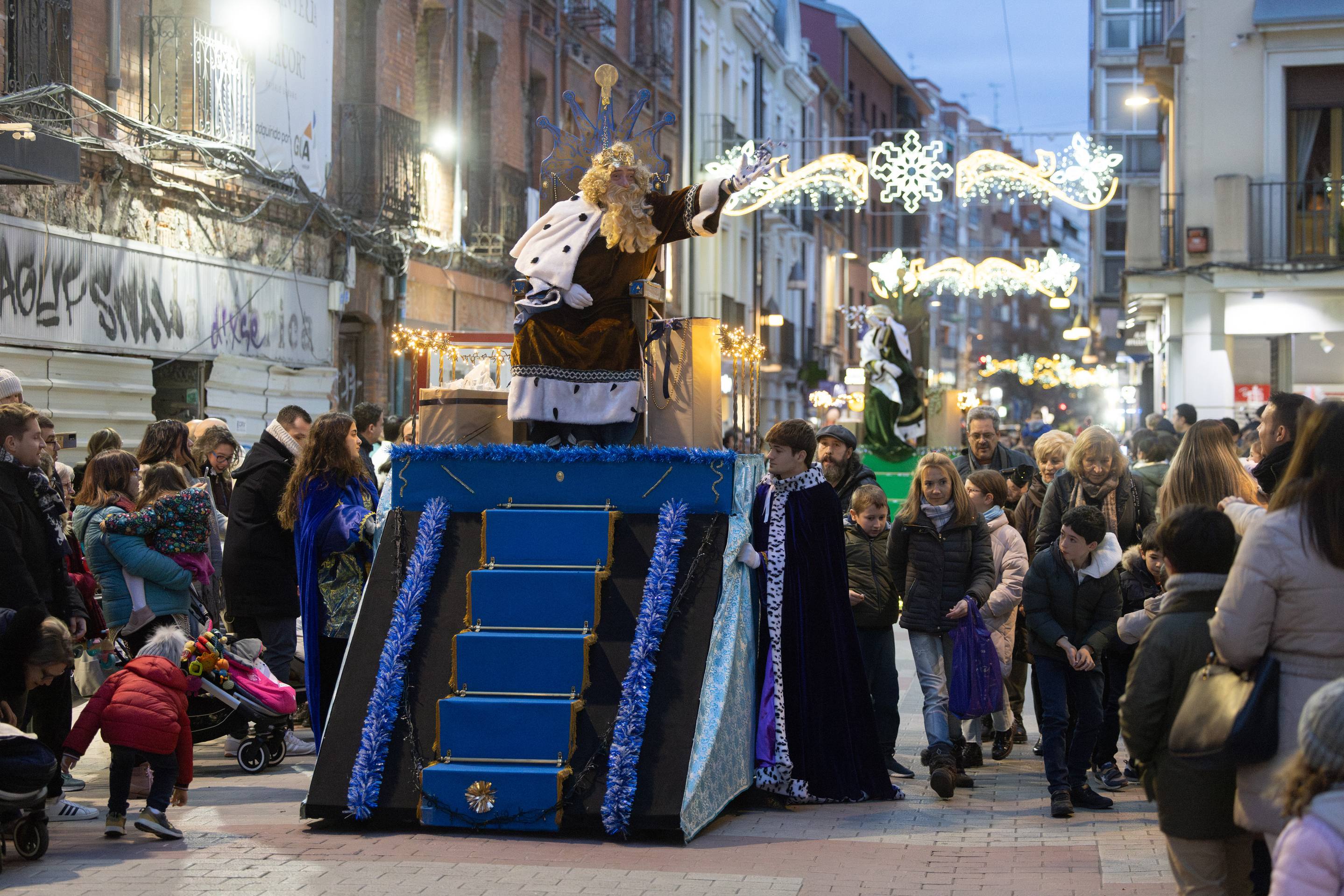 Los Reyes Magos ya se dejan ver por Valladolid