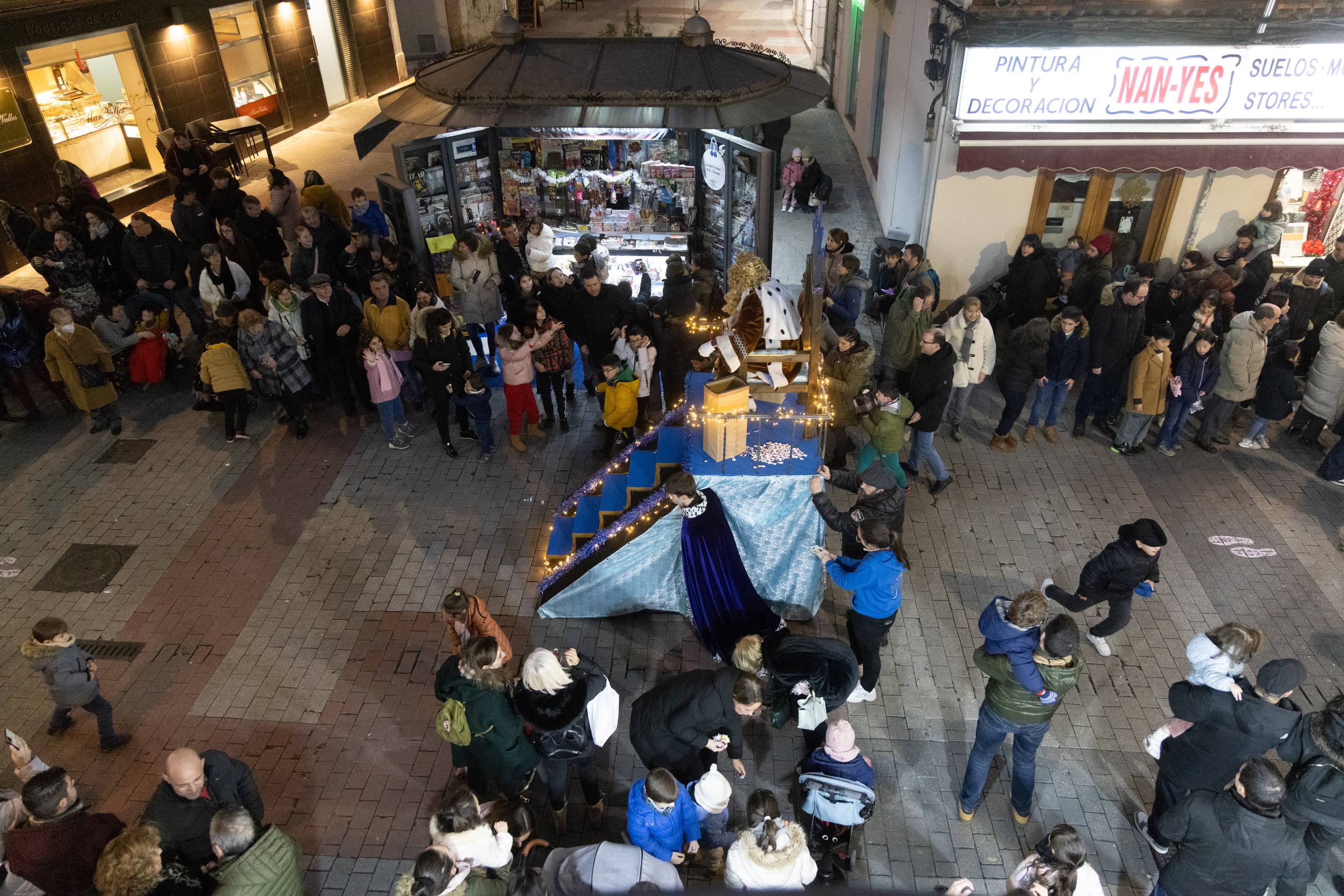 Los Reyes Magos ya se dejan ver por Valladolid