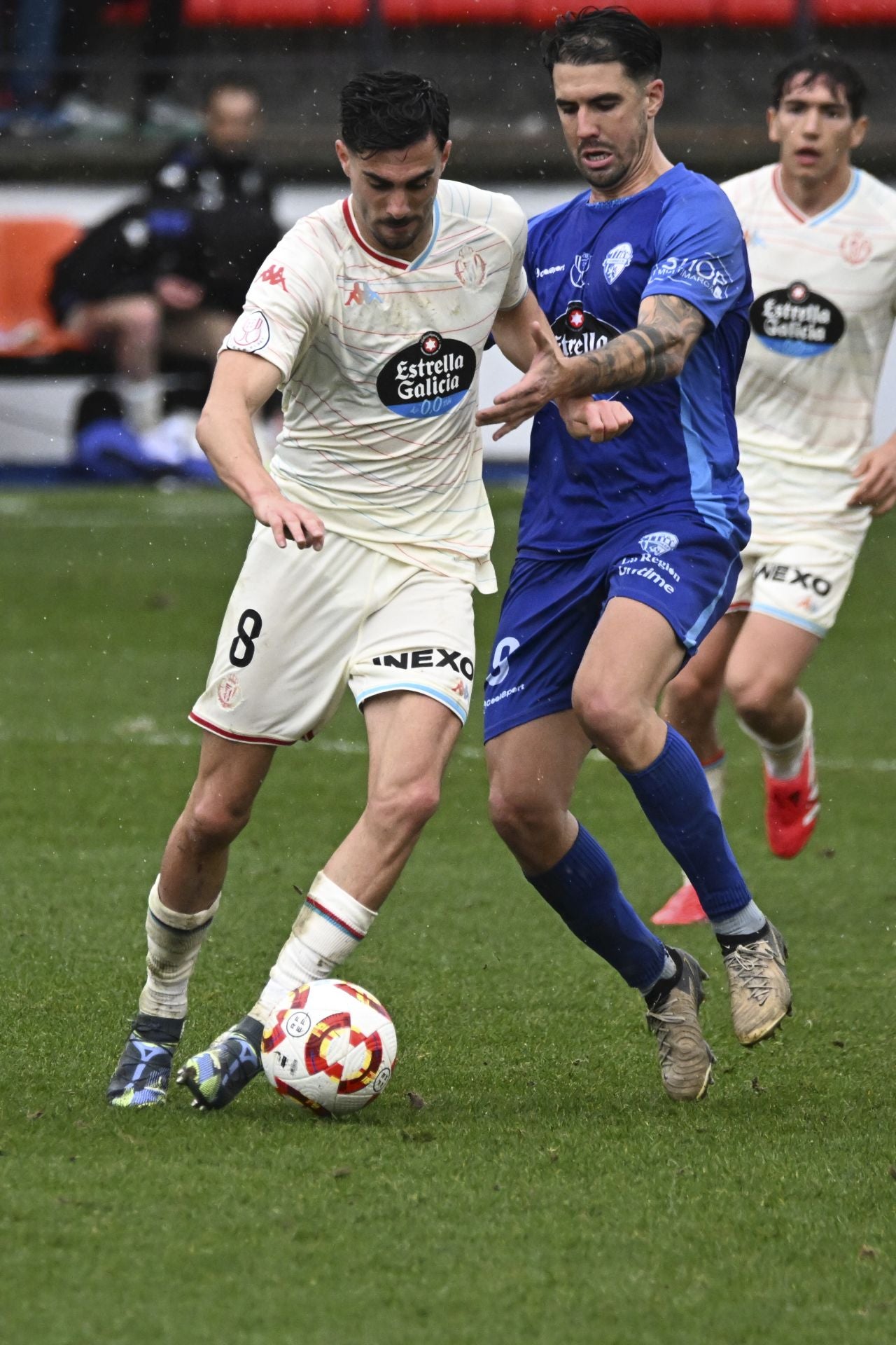 La eliminación del Real Valladolid en Ourense, en imágenes