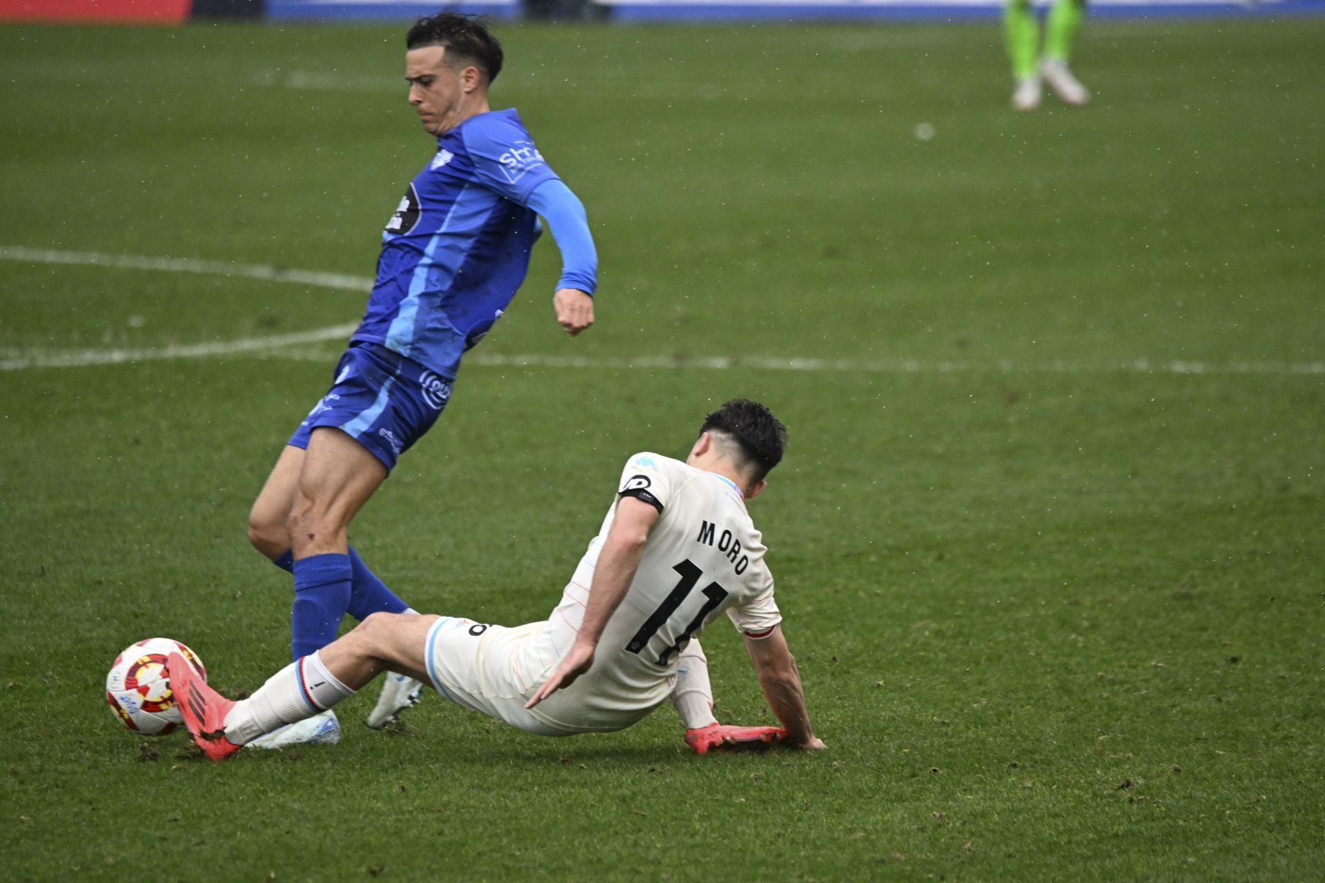 La eliminación del Real Valladolid en Ourense, en imágenes