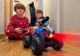 En imágenes: los niños de Valladolid abren los regalos de los Reyes Magos