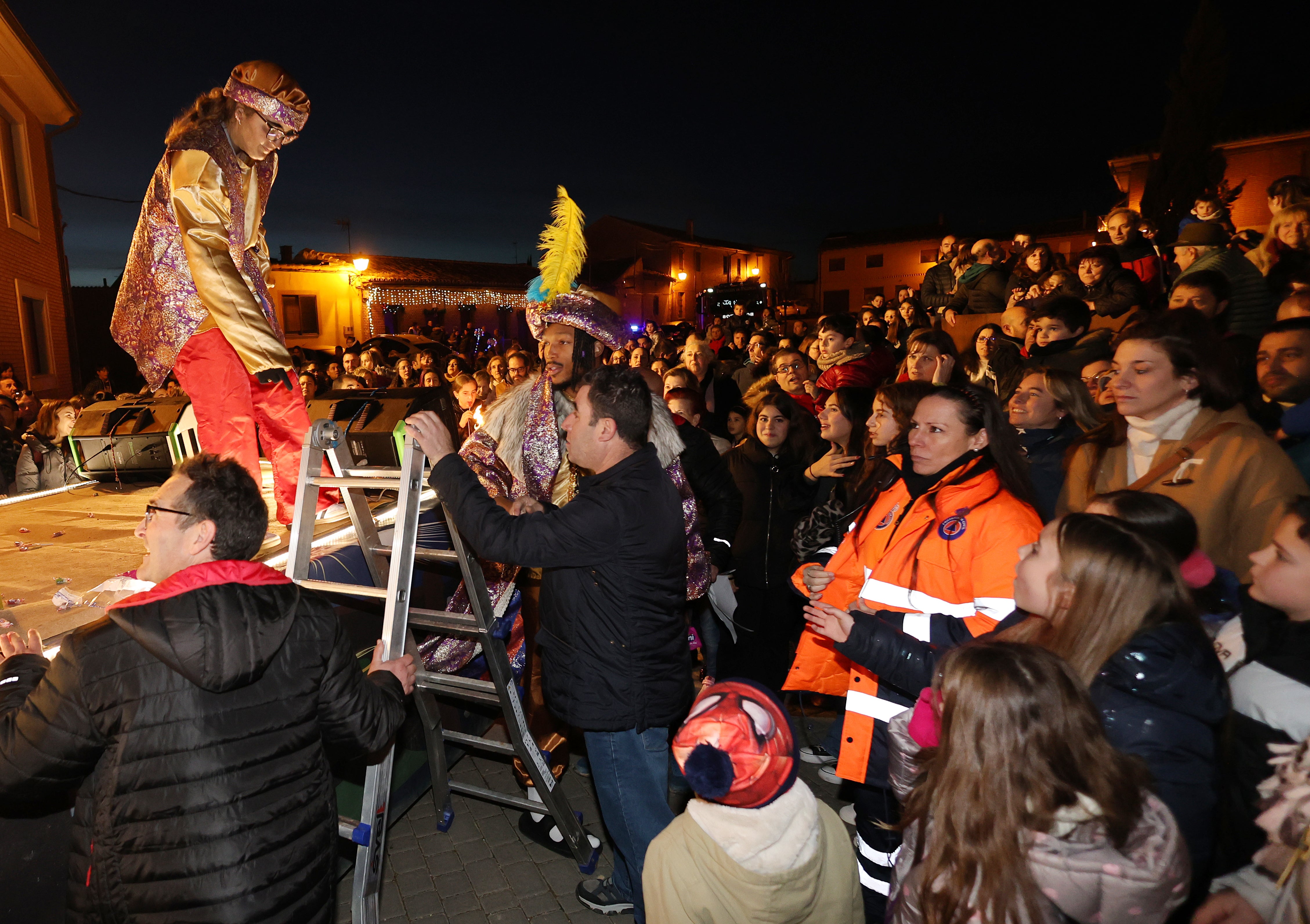 Así ha sido la Cablagata de despedida de los Reyes en Becerril