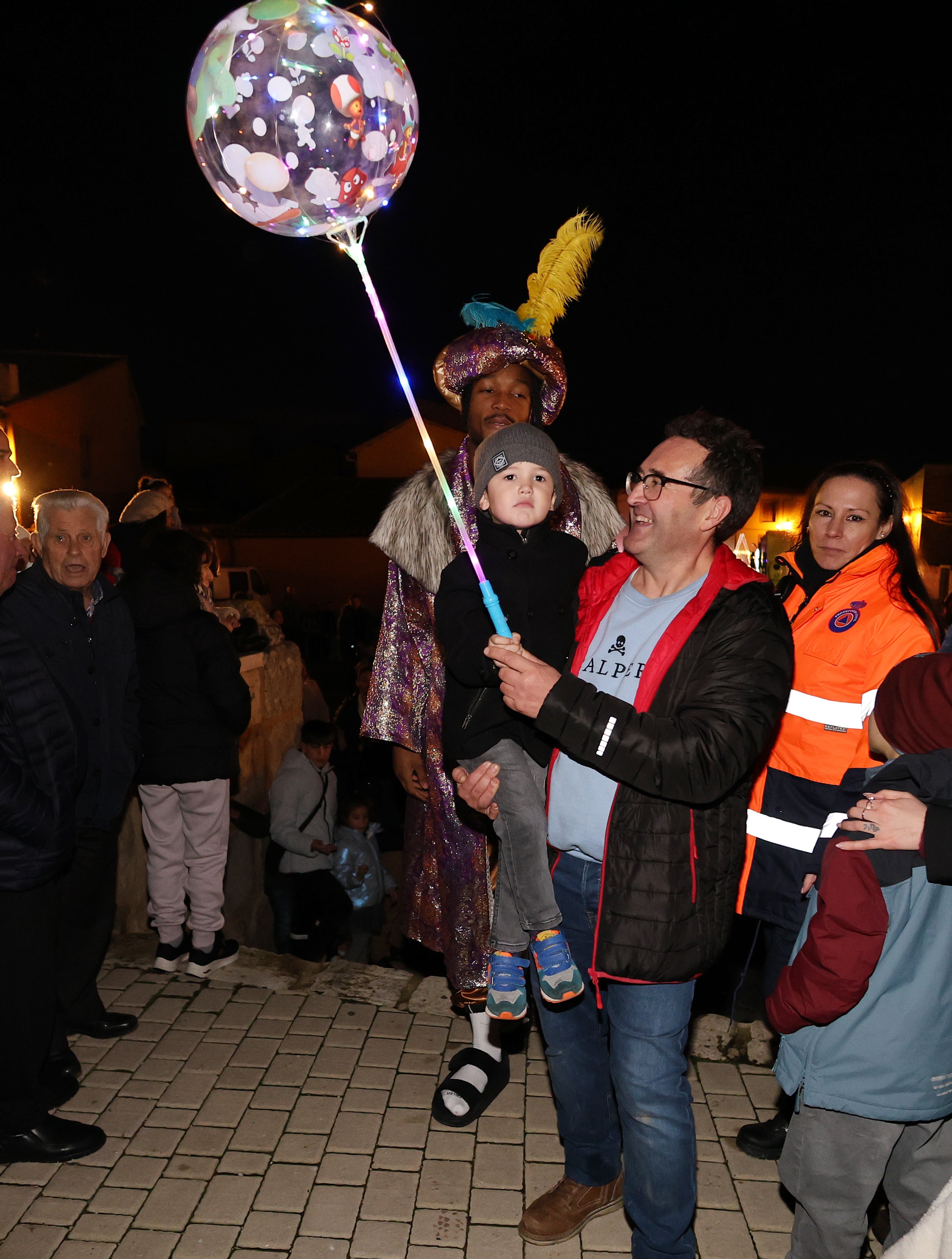 Así ha sido la Cablagata de despedida de los Reyes en Becerril