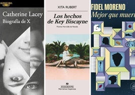 Portadas de los libros recomendados de esta semana.