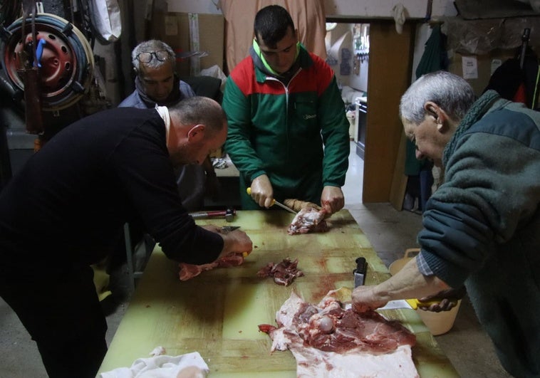 La última matanza del cerdo de los Fernández Abril