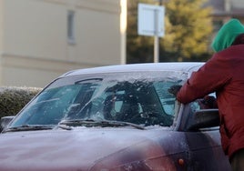 Jornada de frío intenso y heladas severas en Segovia y su provincia