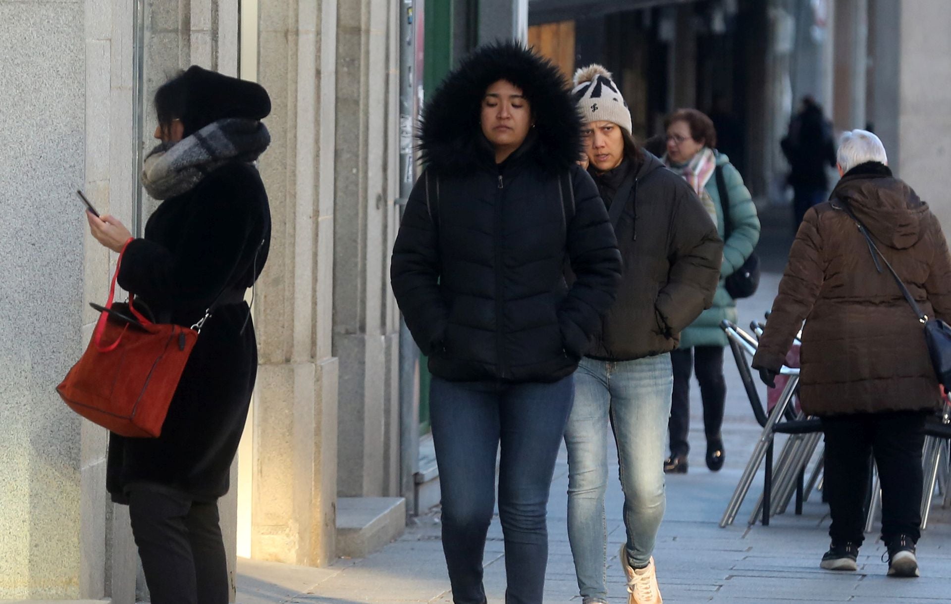 Lunes con temperaturas bajo cero en Segovia