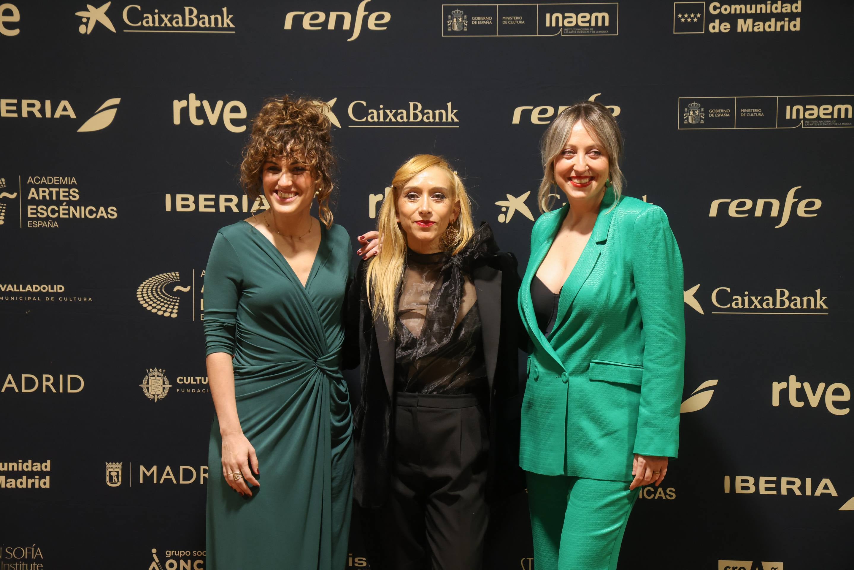 María Negro, Lola Eiffel y Alba Frechilla