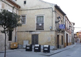 Calle Derecha al Coso, una de las vías integradas en el ARUCH diseñado por el Ayuntamiento de Peñafiel.