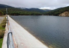 Embalse de El Tejo, que suministra a San Rafael, El Espinar y La Estación.