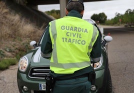 Agente de la Guardia Civil de Tráfico de Palencia.