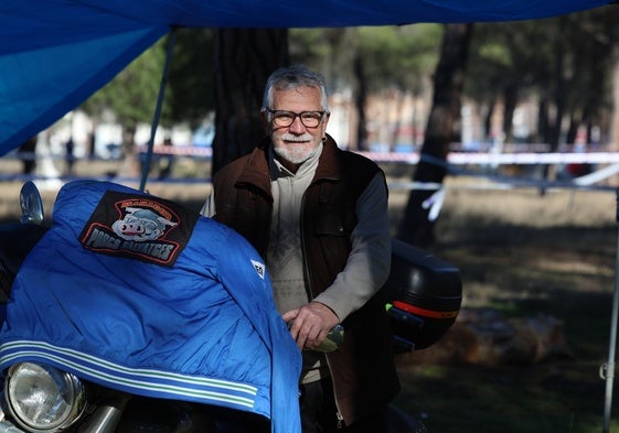 Justo Muñoz, desde Mallorca, acude a Motauros por primera vez y en solitario.