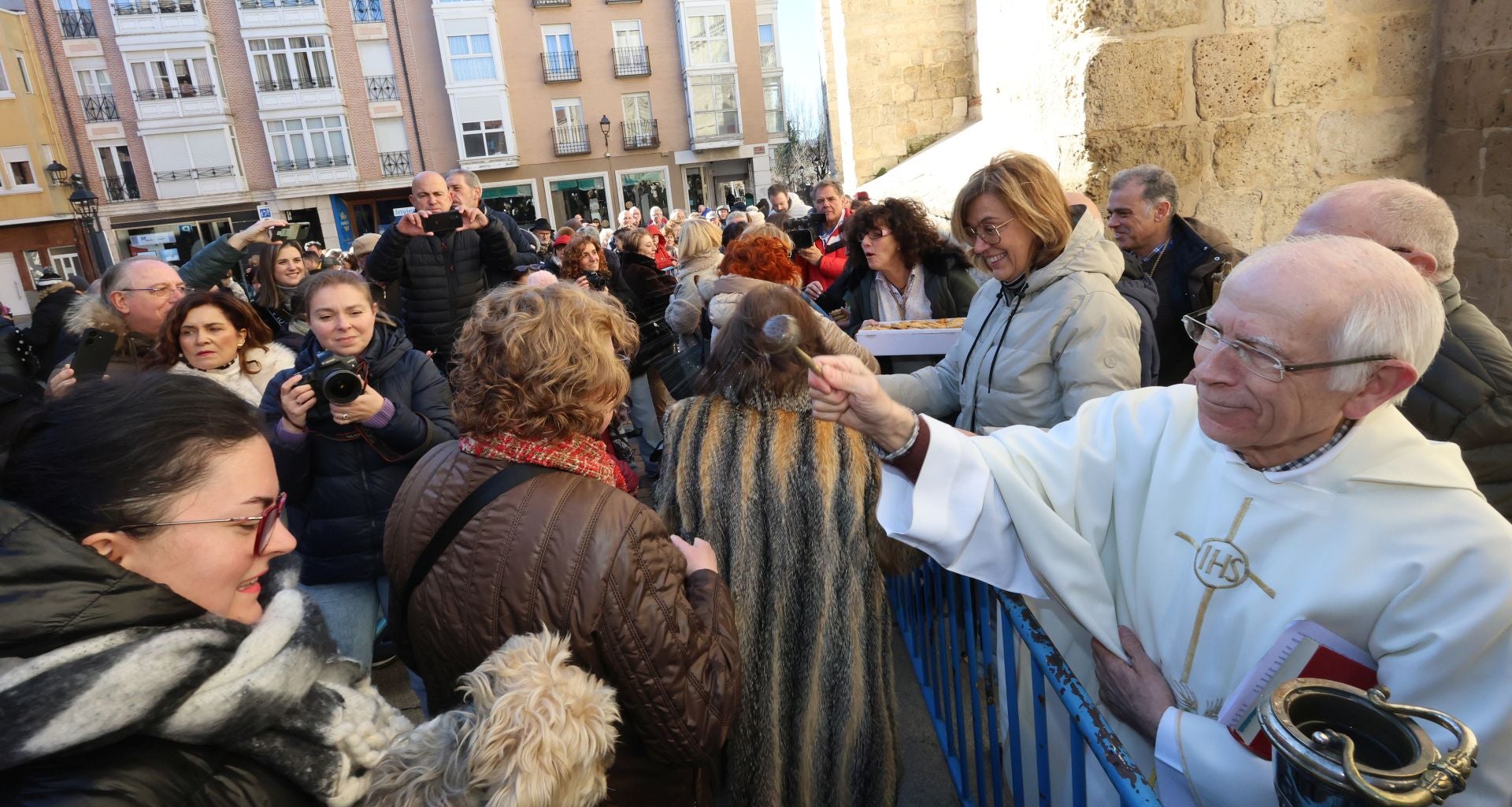 San Antón bendice a los animales de Palencia