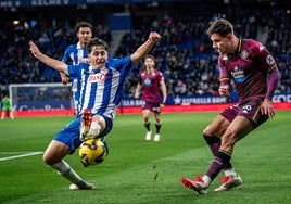 Imágenes de la derrota del Real Valladolid a domicilio ante el Espanyol en el RCDE Stadium