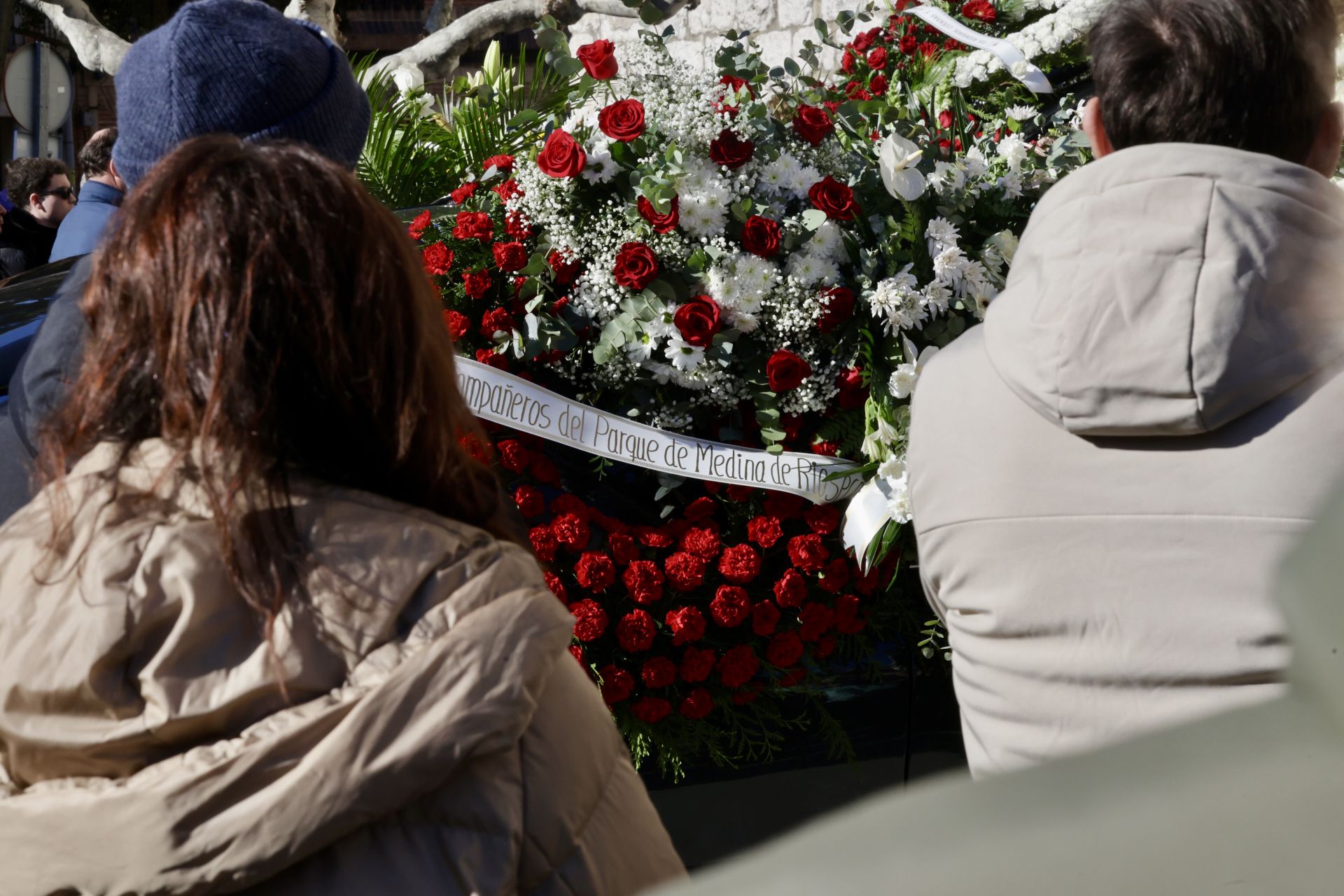 Funeral en Tudela de Duero por el bombero fallecido en acto de servicio en Fompedraza