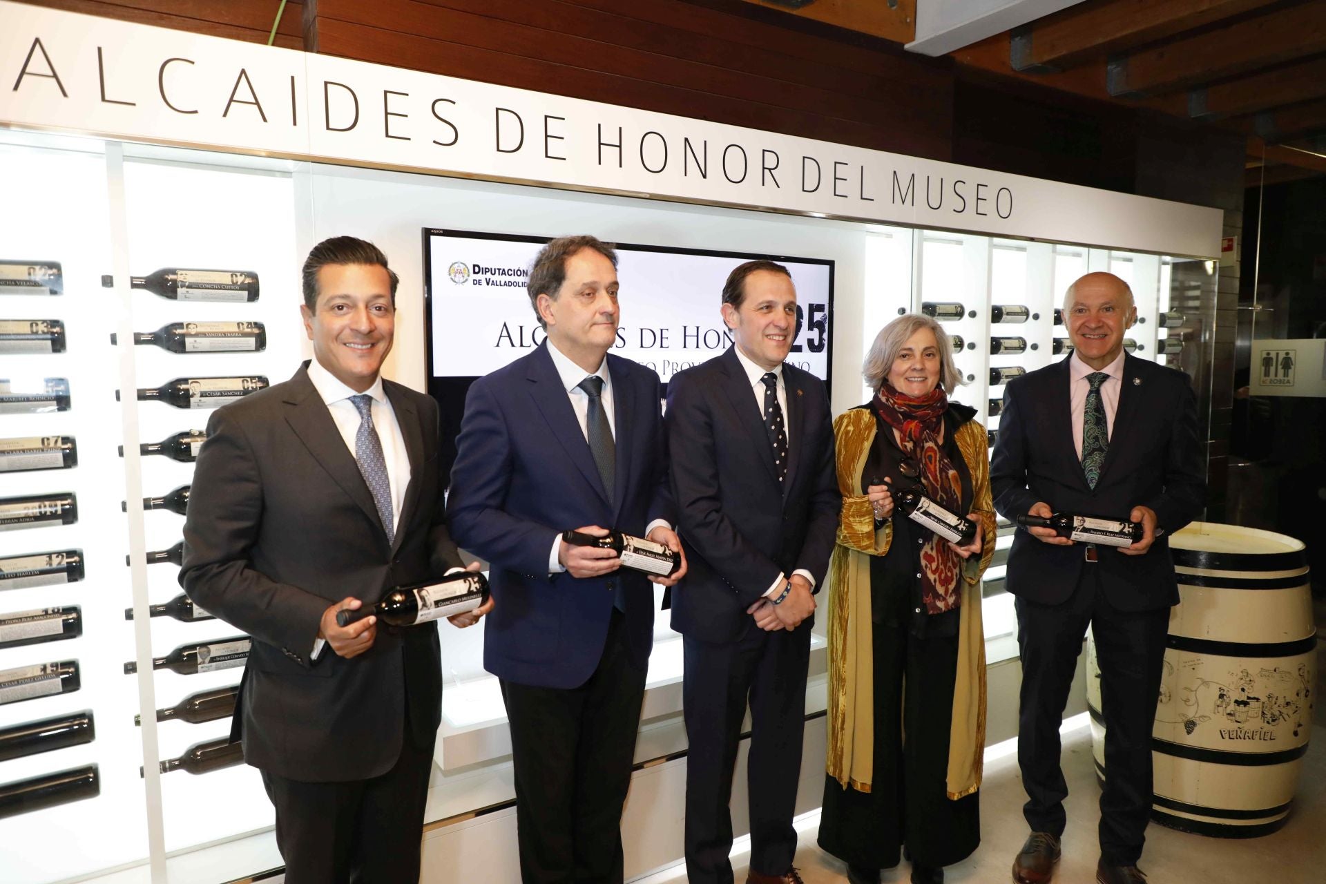 Las imágenes de la entrega de las distinciones de Alcaides de Honor del Museo Provincial del Vino