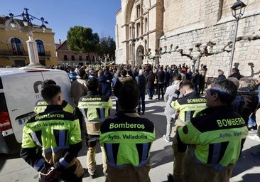 La familia del bombero fallecido agradece las «muestras de afecto»