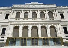 Sede del Palacio de Justicia en Burgos.