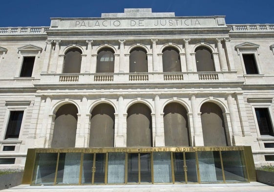 Sede del Palacio de Justicia en Burgos.