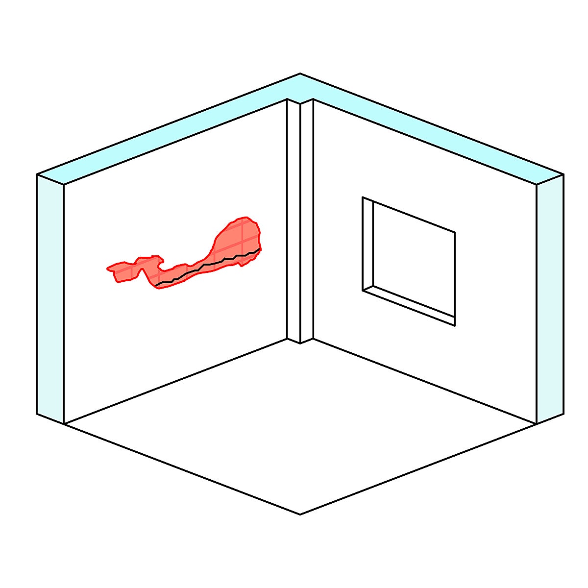 Inspeccionan de urgencia un bloque de Parquesol tras resquebrajarse una pared