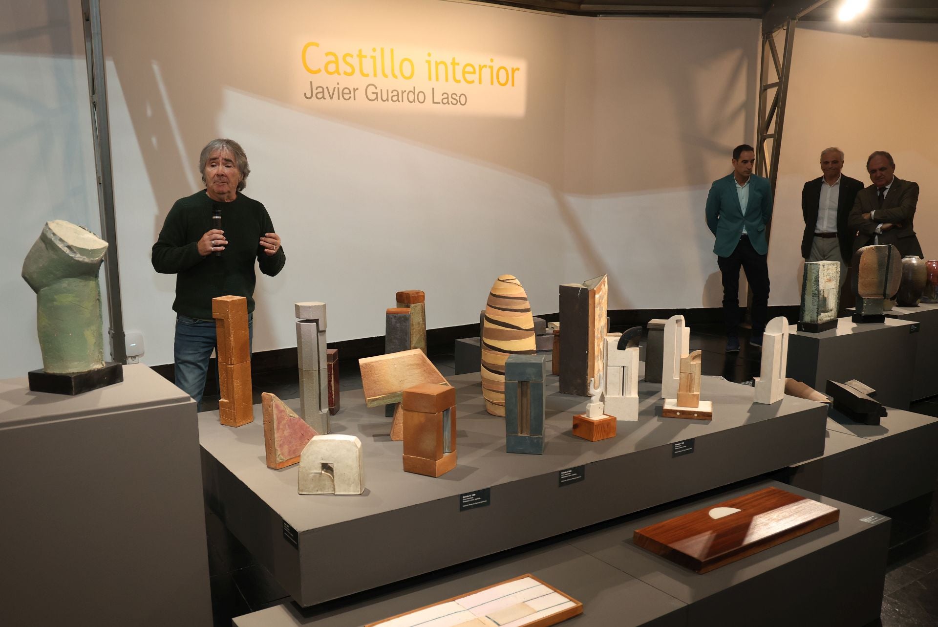 La exposición &#039;Castillo Interior&#039; de Javier Guardo Laso en el Museo de Palencia