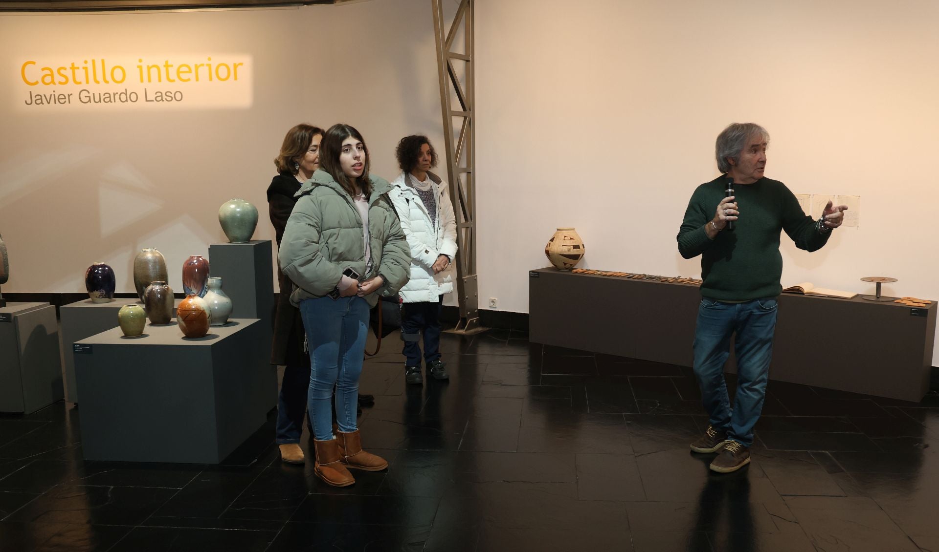 La exposición &#039;Castillo Interior&#039; de Javier Guardo Laso en el Museo de Palencia