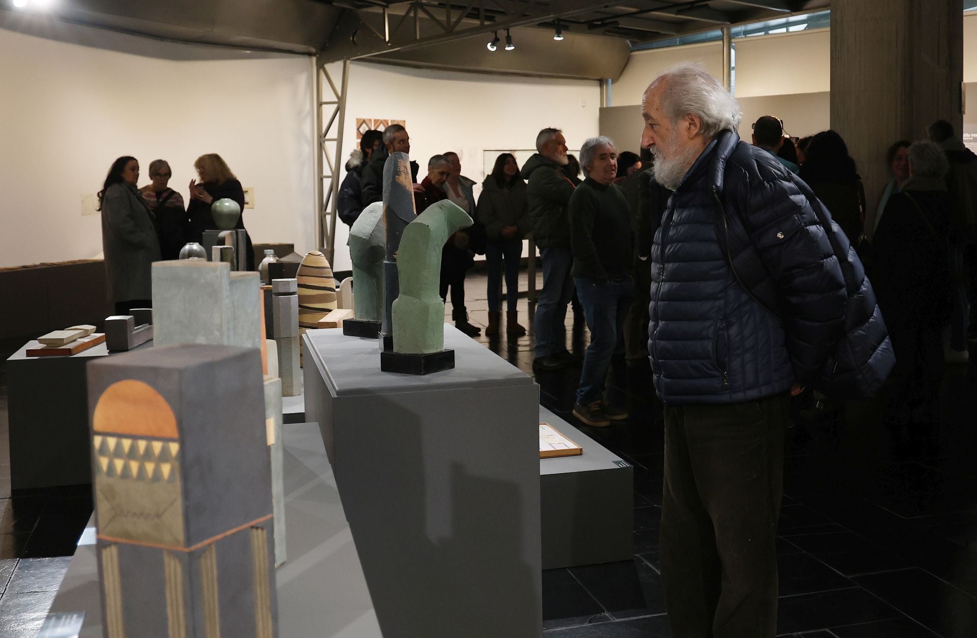 La exposición &#039;Castillo Interior&#039; de Javier Guardo Laso en el Museo de Palencia