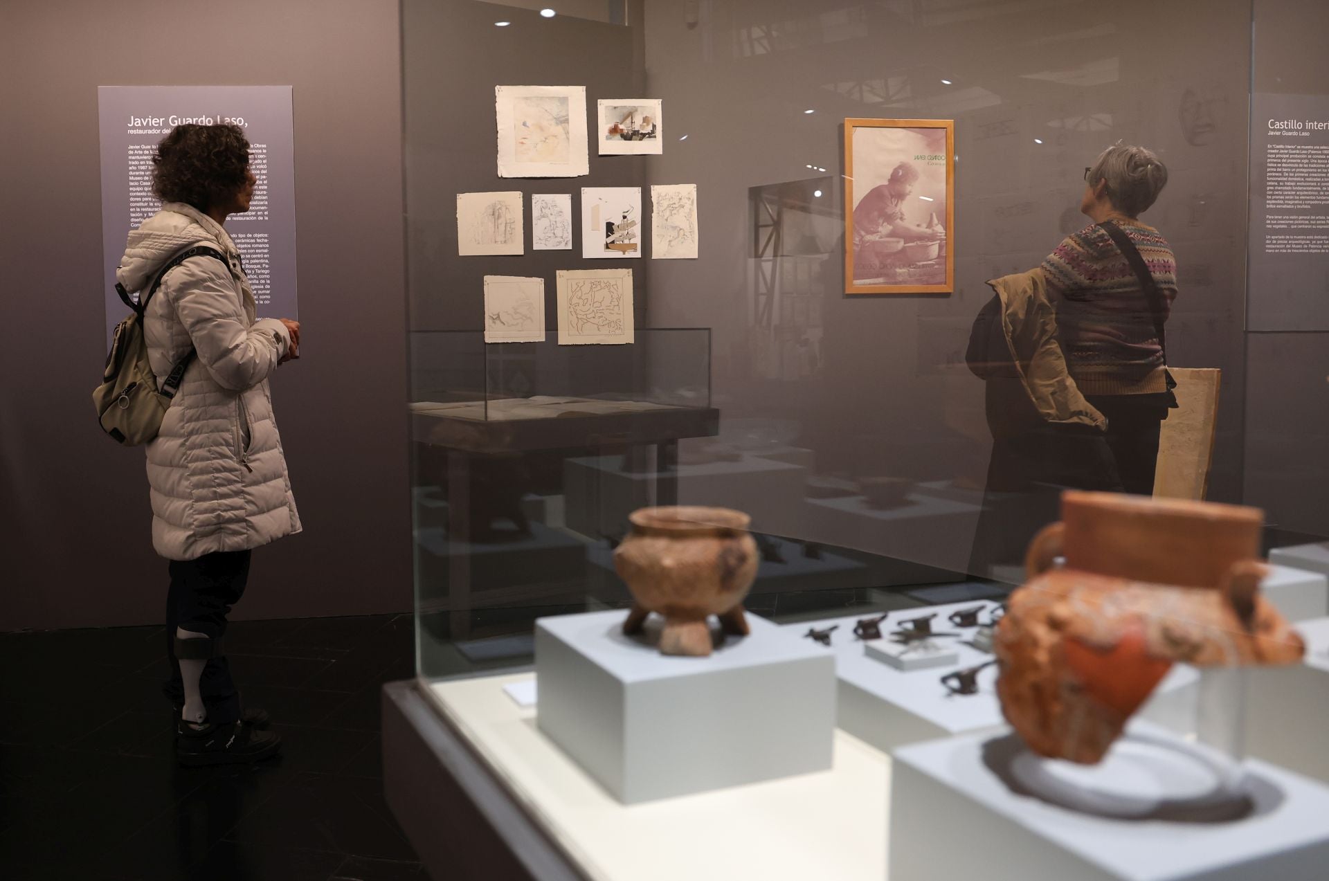 La exposición &#039;Castillo Interior&#039; de Javier Guardo Laso en el Museo de Palencia