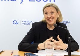 Isabel Blanco, vicepresidenta de la Junta y coordinadora del PP de Castilla y León.