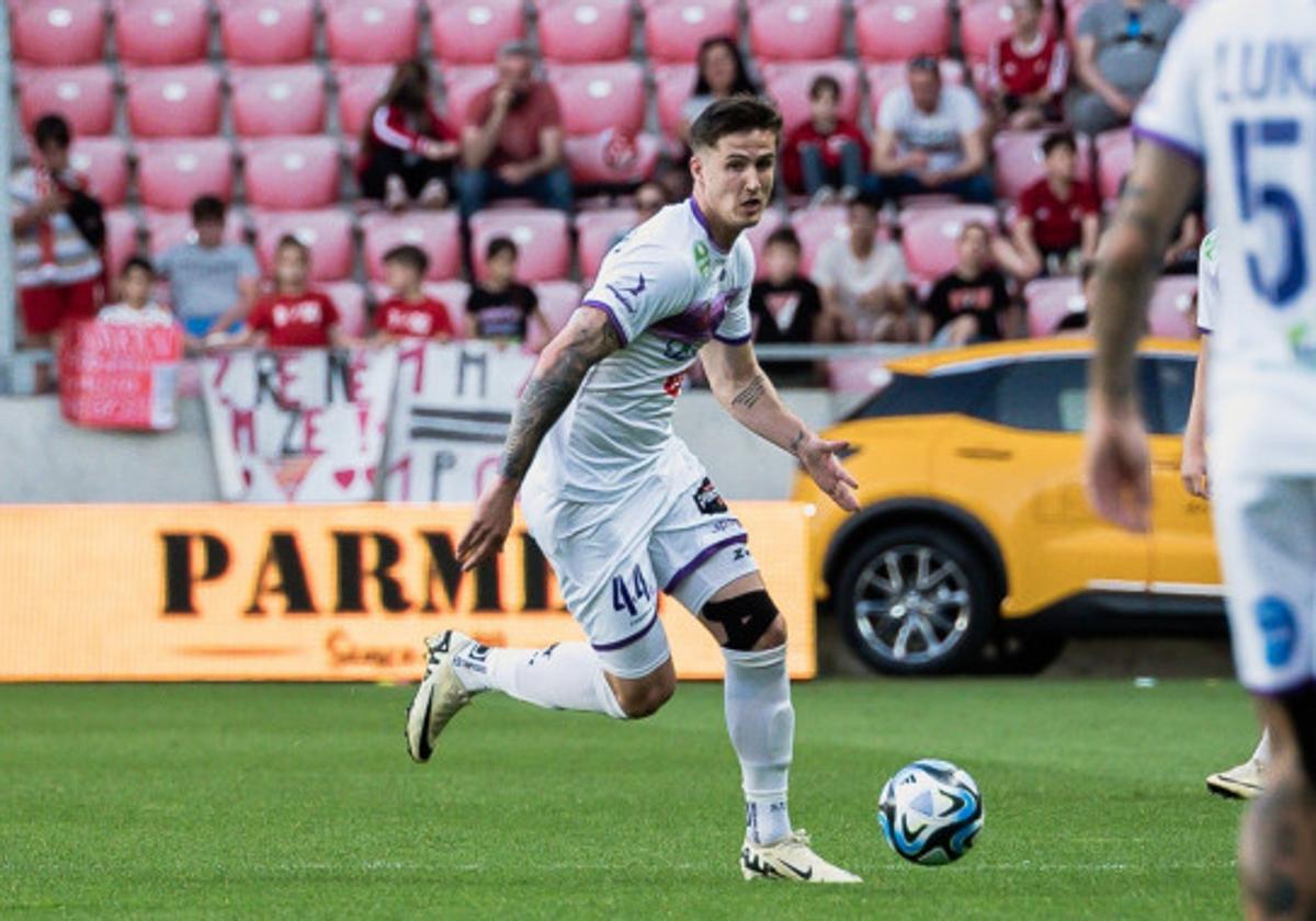 Tamás Nikitscher, durante un partido.