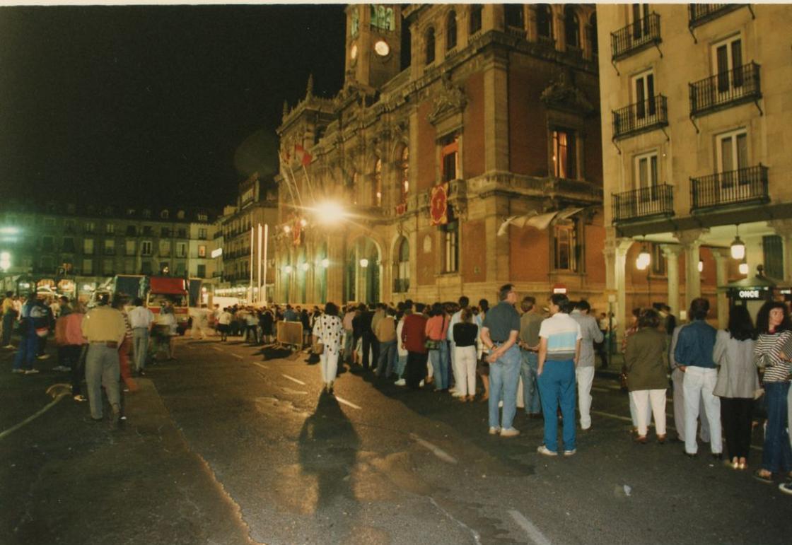 Imágenes del día que la llama olímpica iluminó Valladolid