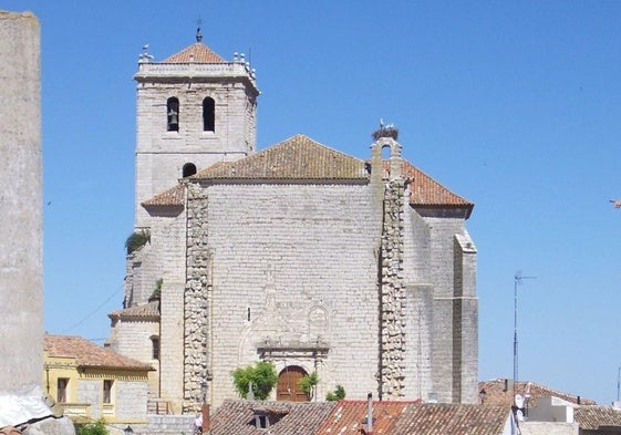 La iglesia de Mucientes, en una imagen de archivo.